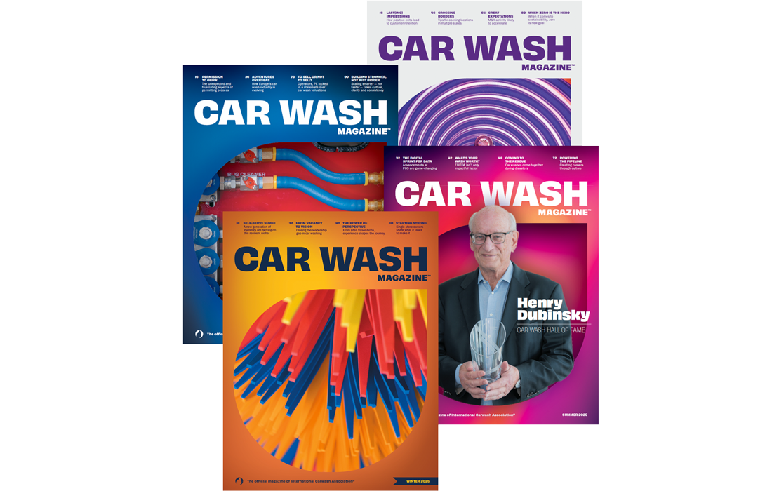 CAR WASH Magazine covers