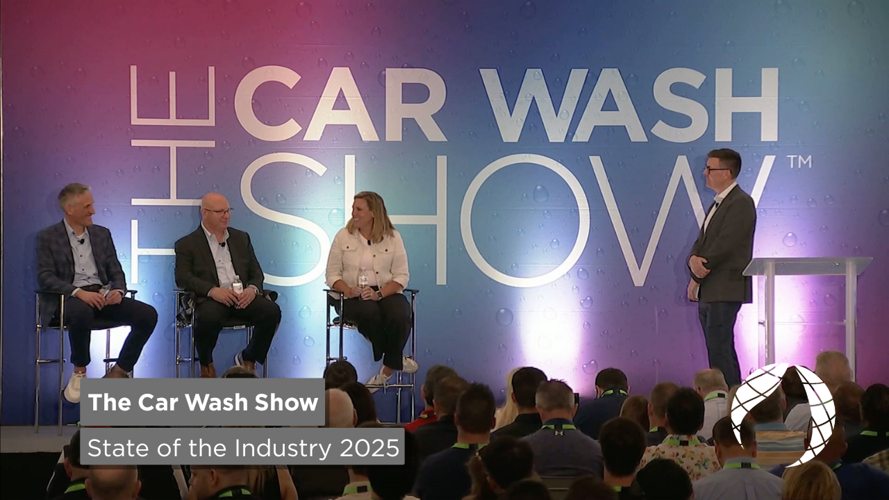 A view of the stage at The Car Wash Show 2025