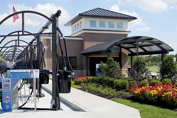 Exterior photo of Scrubbles Express Wash