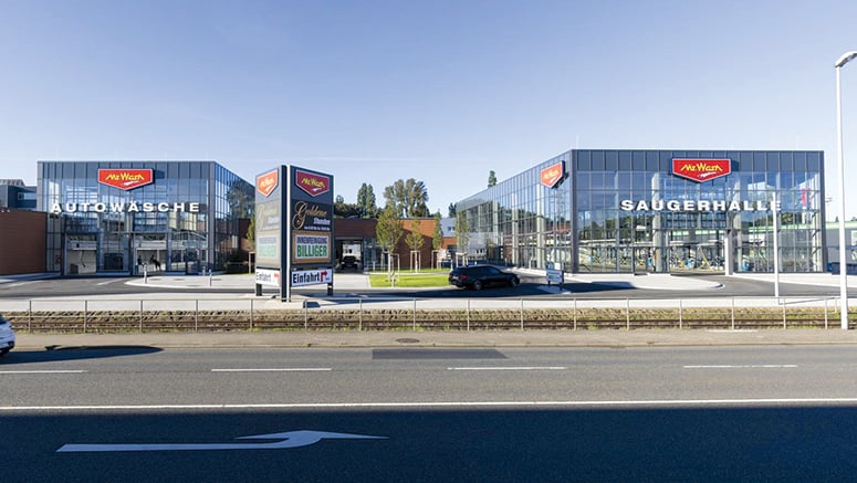 Street view of Mr. Wash property