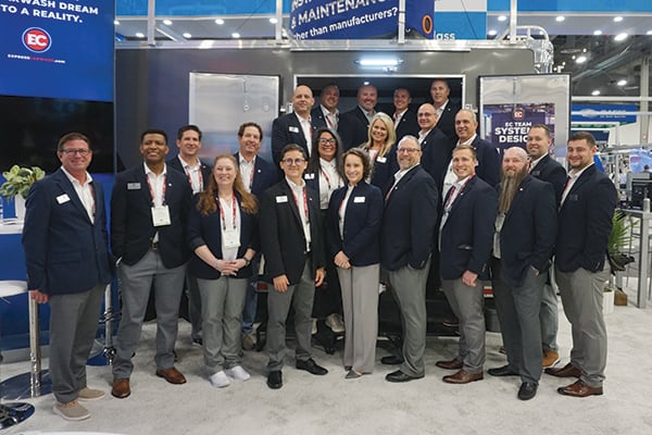 Jamilyn Bertsch and the Express Carwash Equipment team.